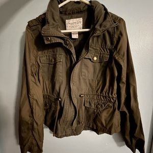 Army green jacket, perfect for fall